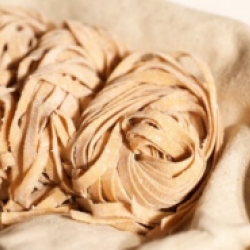 Pasta mit Weizenfüllung