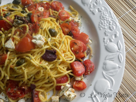 Špageti kitara z mediteranskimi okusi in dišavami-Barone d.o.o.