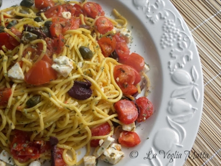 Spagetti alla Chitarra mit mediterranen Geschmäckern und Aromen-Barone GmbH